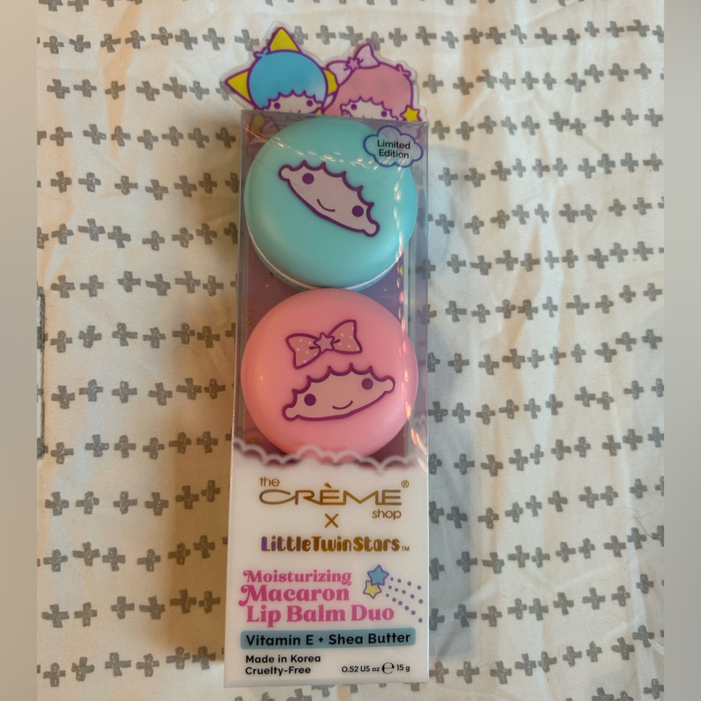 The Crème Shop X Sanrio Little Twin Stars Macaron Lip Duo 💋